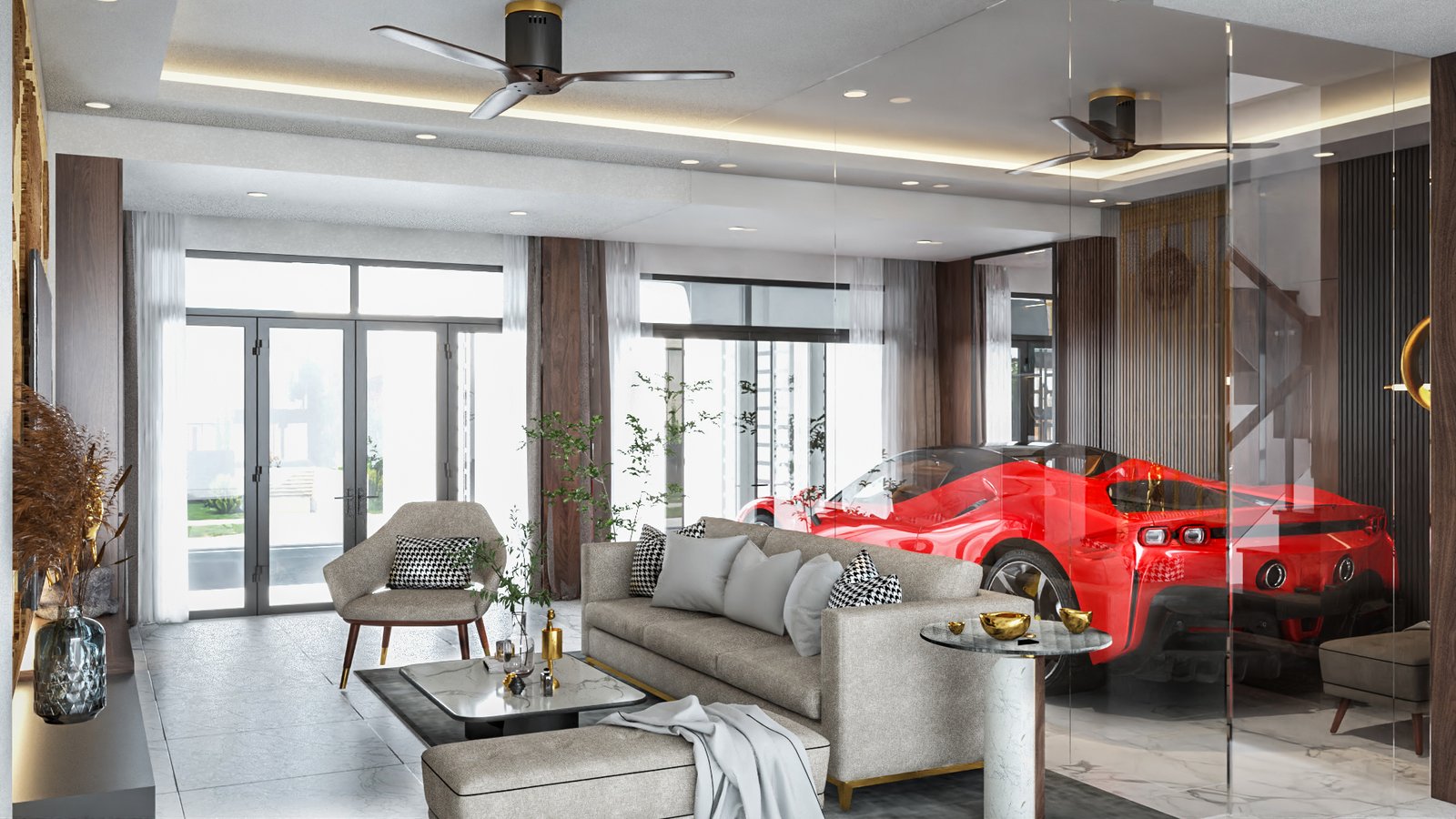 Ferrari in livingroom2edit