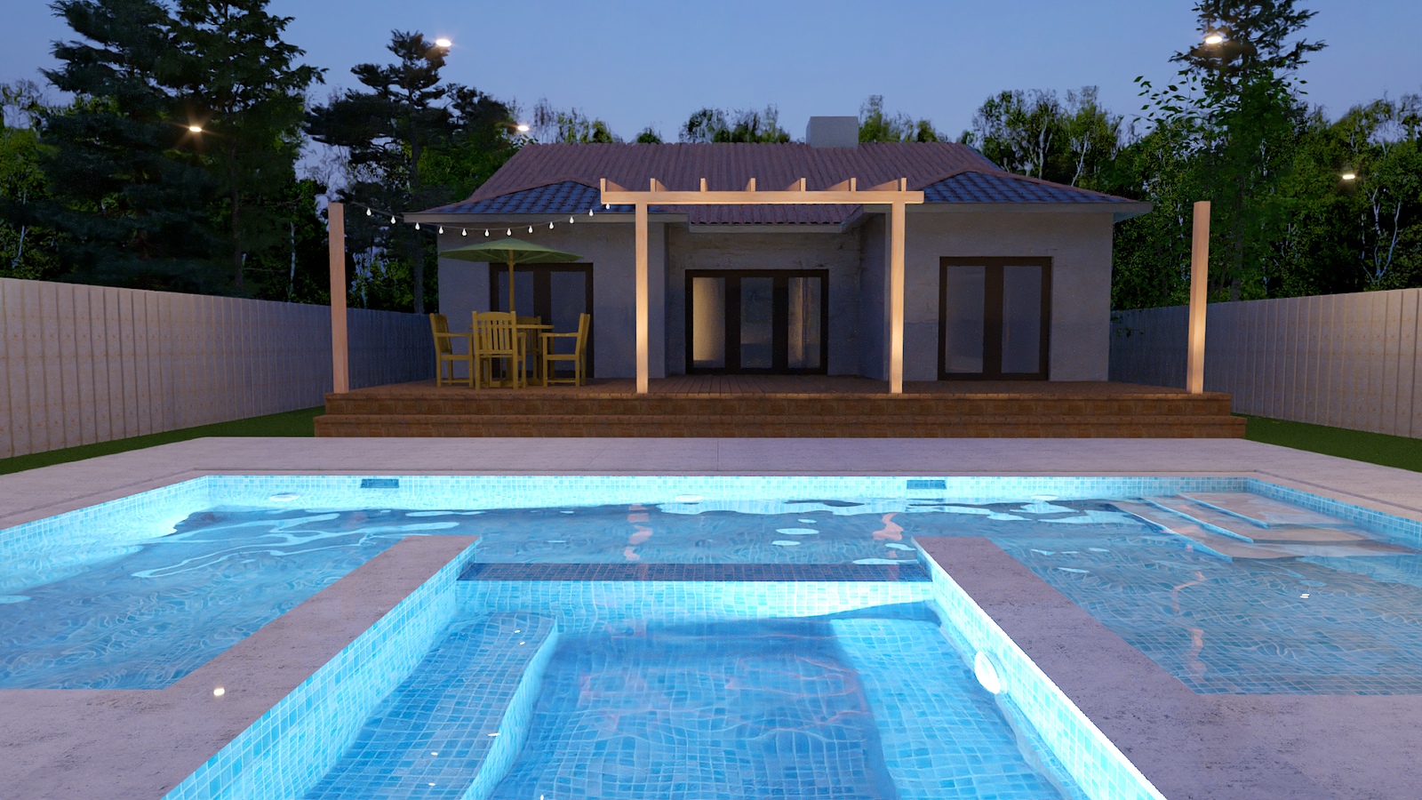 pool design from jacuzzi_lights on